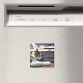 Katze auf der Tastatur Magnet (In Situ (Geschirrspüler))