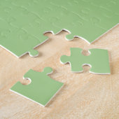 Katze auf einem Baum - Silhouette Puzzle (Seite)