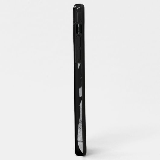 Katze auf einem Draht Vollmond Case-Mate iPhone Hülle (Hinten/Links)