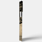 Katze auf einem Draht Vollmond Case-Mate iPhone Hülle (Rückseite / Rechts)