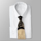 Katze auf einem Draht Vollmond Krawatte (Gebunden)