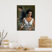 Katze auf einem heißen Zinndach Poster (Küche)