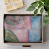 Katze auf einem MattenSeidenpapier Seidenpapier (Geschenk)