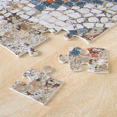 Katze auf Mosaiken Puzzle (Seite)
