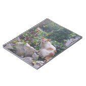 Katze auf Trümmern Notizblock (Linke Seite)