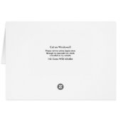 Katze auf Windows - 5" x 7" Art Card (Rückseite Horizontal)