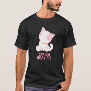 Katze auf Wutanfall Katzen Humor Kätzchen Paare 6 T-Shirt