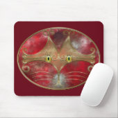 Katze-Augen Mousepad (Mit Mouse)