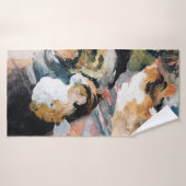 Katze, August Macke Badehandtuch (Badehandtuch)
