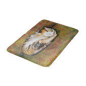 Katze, August, Macke Bath Mat Badematte (Schrägansicht)