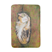 Katze, August, Macke Bath Mat Badematte (Vorderseite Vertikal)