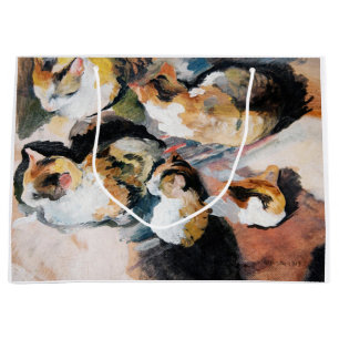 Katze, August Macke Große Geschenktüte