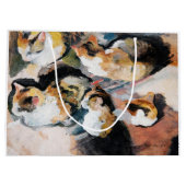 Katze, August Macke Große Geschenktüte (Rückseite)