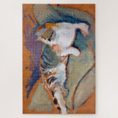Katze, August Macke Jigsaw Puzzle (Vertikal)