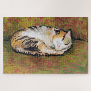 Katze, August Macke Jigsaw Puzzle