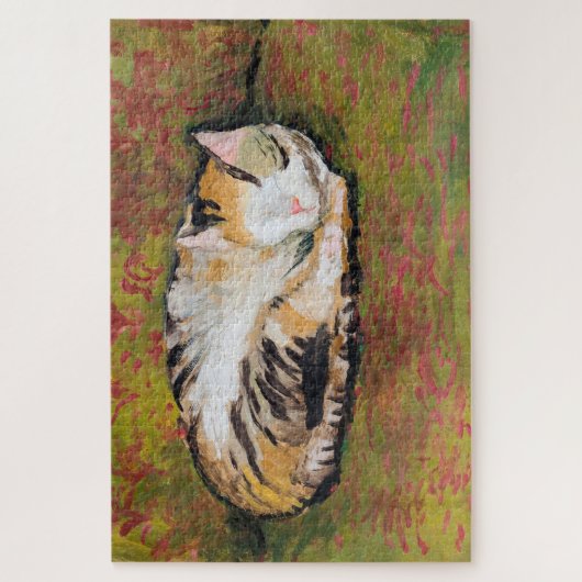 Katze, August Macke Jigsaw Puzzle (Vertikal)