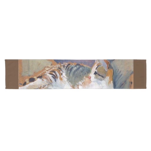 Katze, August Macke Kurz Table Runner Kurzer Tischläufer (Horizontal)