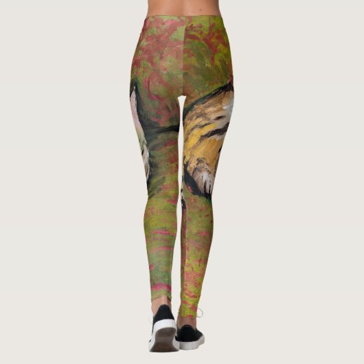 Katze, August Macke Leggings (Rückseite)