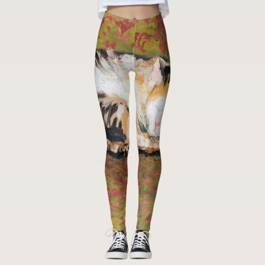 Katze, August Macke Leggings (Vorderseite)