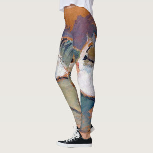 Katze, August Macke Leggings