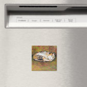 Katze, August Macke Magnet (In Situ (Geschirrspüler))
