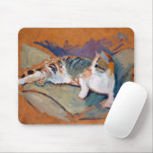 Katze, August Macke Mouse Pad Mousepad (Mit Mouse)