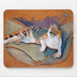 Katze, August Macke Mouse Pad Mousepad