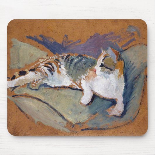 Katze, August Macke Mouse Pad Mousepad (Vorne)