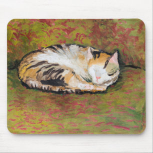 Katze, August Macke Mouse Pad Mousepad