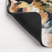 Katze, August Macke Mousepad (Ecke)