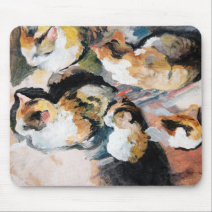 Katze, August Macke Mousepad