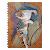 Katze, August-Macke-Notebook Notizblock (Vorderseite)