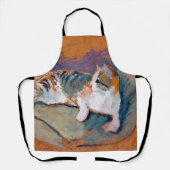Katze, August Macke Schürze (Vorderseite)