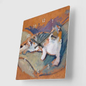 Katze, August Macke Square Wall Uhr (Winkel)