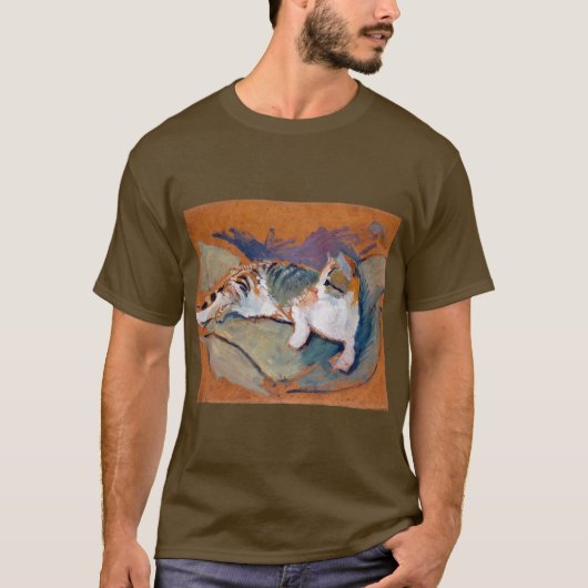 Katze, August Macke T - Shirt (Vorderseite)
