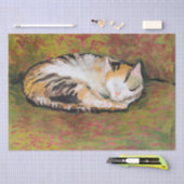 Katze, August-Macke-Tissue Seidenpapier (Handwerk)