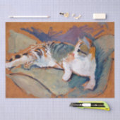 Katze, August-Macke-Tissue Seidenpapier (Handwerk)