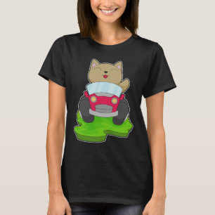 Katze Auto T-Shirt
