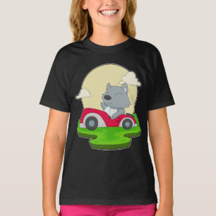 Katze Auto T-Shirt