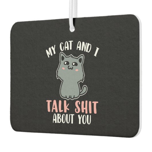 Katze Autolufterfrischer (Links)