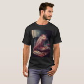 Katze Axolotl Steak T-Shirt (Vorne ganz)