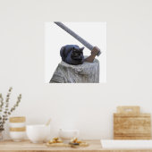 Katze, Axt und Leben Poster (Küche)