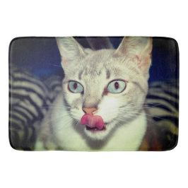 Katze Badematte