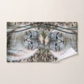 Katze Badhandtuch Set (Handtuch)