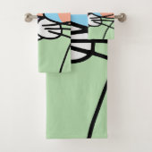 Katze Badhandtuch Set (Insitu)