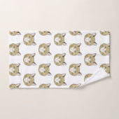 Katze Badhandtuch Set (Handtuch)