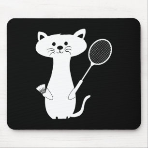 Katze Badminton Shuttle für Männer Frauen Kinder Mousepad