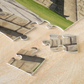 Katze bei Chichen Itza Mexico Reisen Puzzle (Seite)