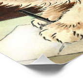 Katze bei der Arbeit mit Brillen von Louis Wain Fotodruck (Ecke)