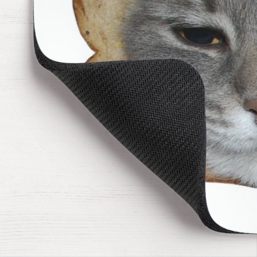 Katze Breader Mousepad (Ecke)